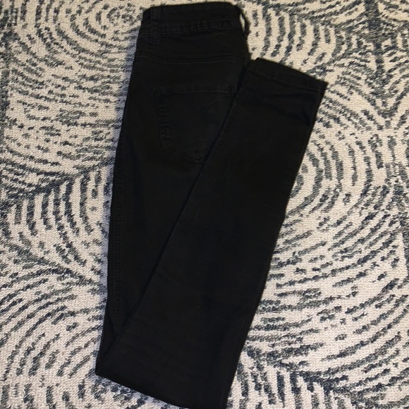 Black high waisted skinny jeans - Picture 3 of 4